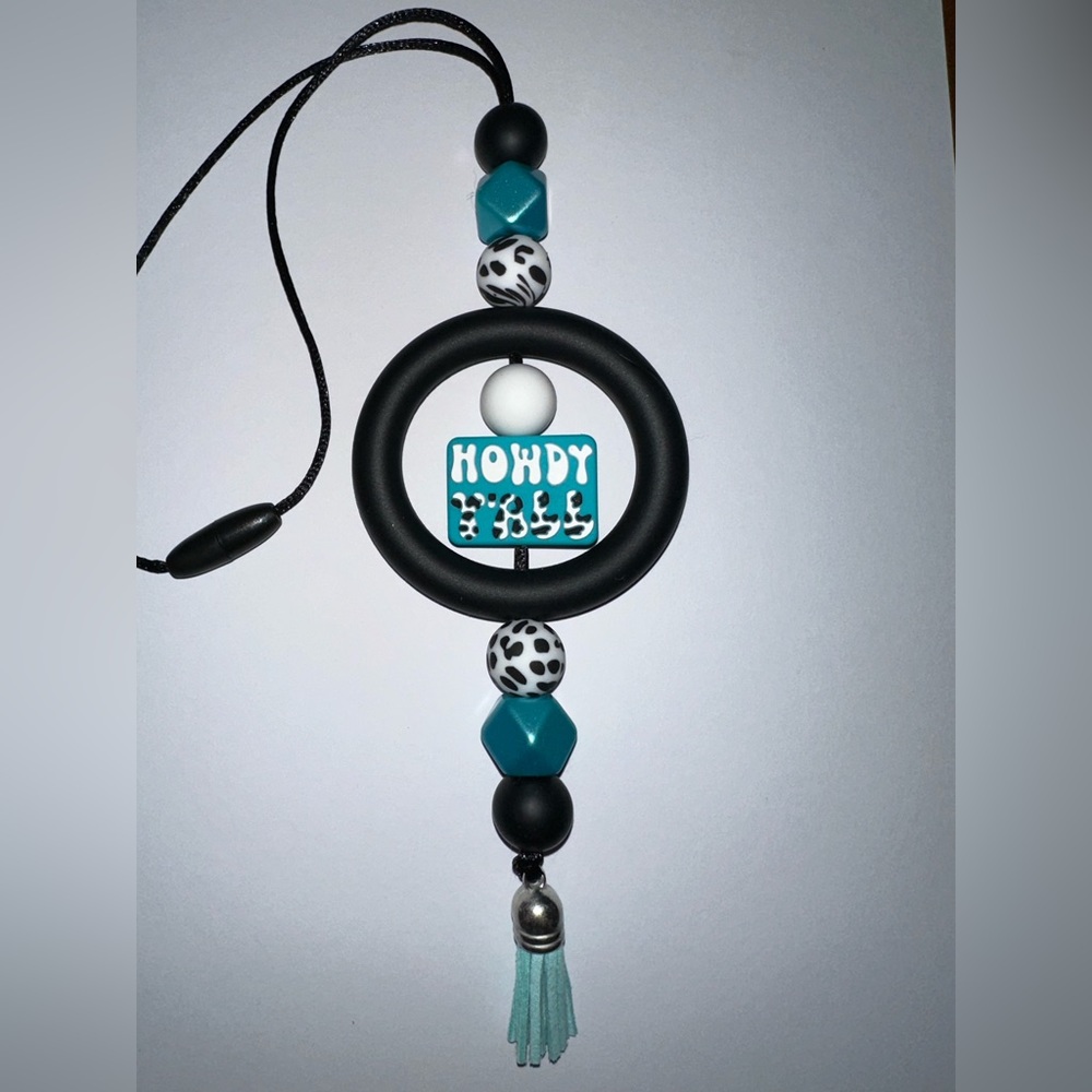 Howdy 🤠 Yall Car Charm